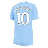 Maglie da calcio Manchester City Jack Grealish #10 Prima Maglia Femminile 2023-24 Manica Corta
